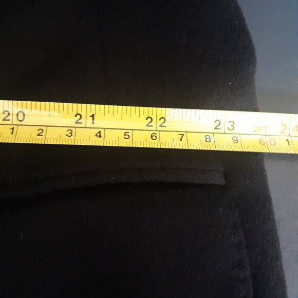 Samuelsohn SZ 46L Columbo 100% Cashmere Black Men's Gable Blazer Jacket - Picture 13 of 14